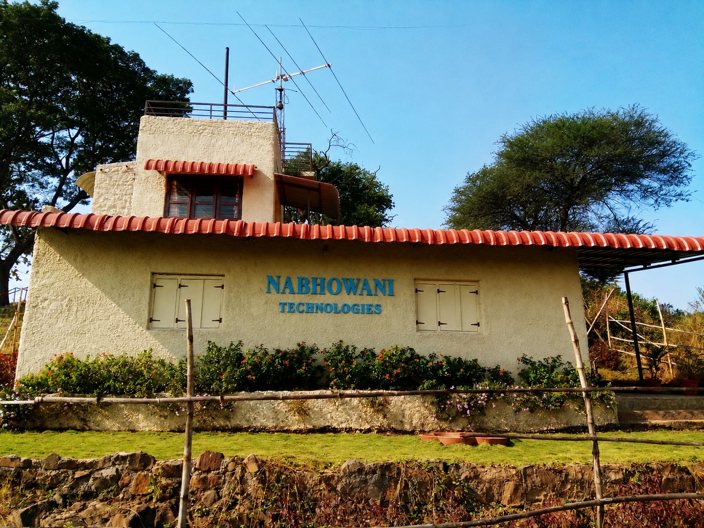 Nabhowani Technologies office and antenna workshop, Kolhapur